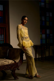 Lime Radiance Embellished Co-ord Set