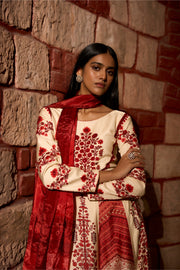 Mehr Rang – Printed Anarkali Gown