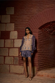 Embroidered Bird Motif Co-ord Set