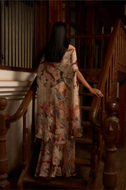 Dior Symphony – Handwork Blouse with Skirt and Flowing Shrug